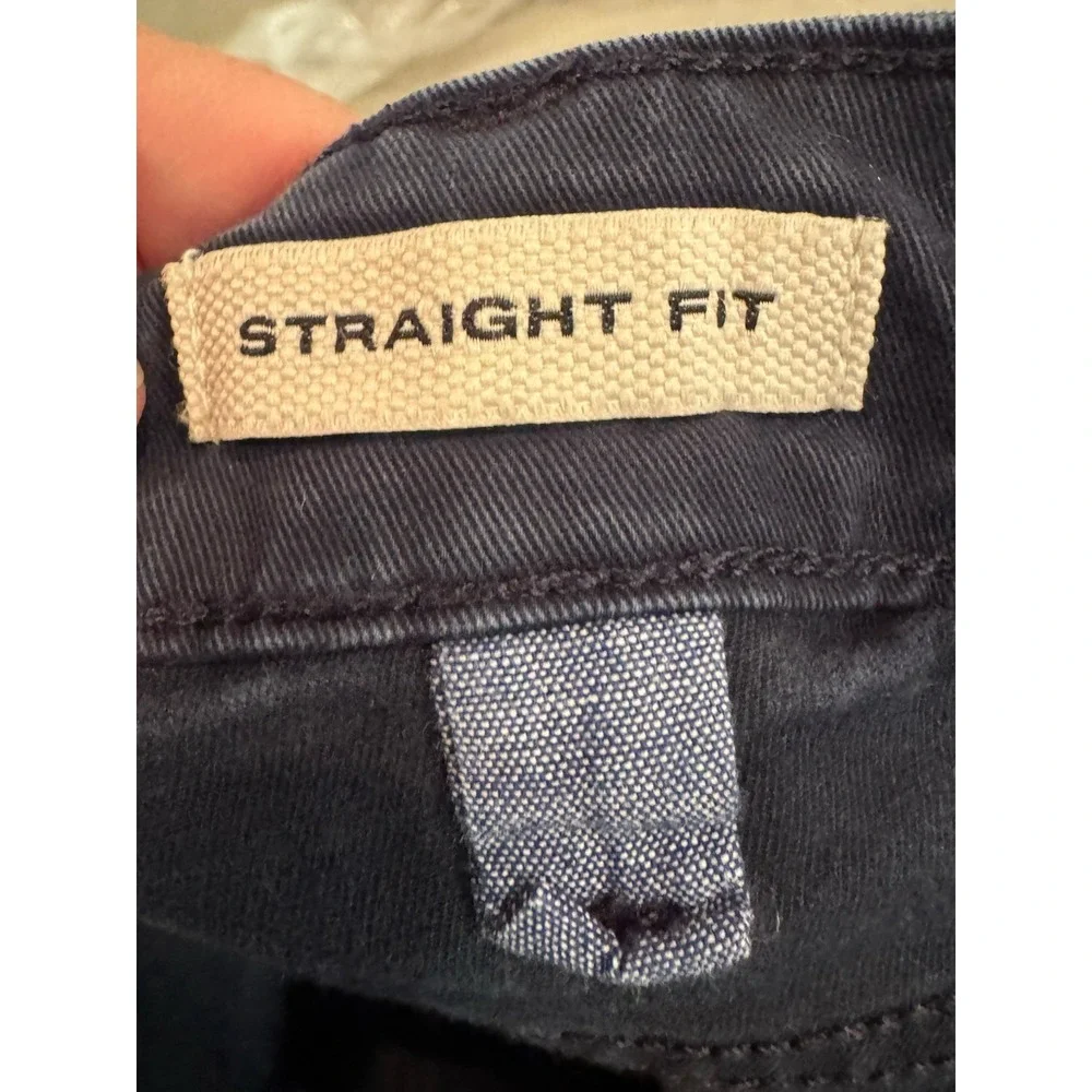 Flint And Tinder  Mens 40X34 Straight Navy Pants (T1)